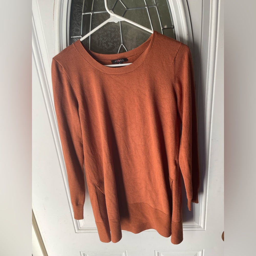 Cyrus Rust Sweater - Picture 1 of 5